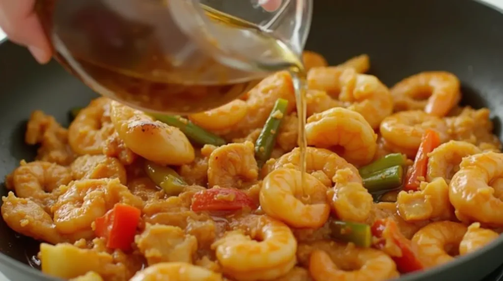 Chicken and Shrimp Stir Fry