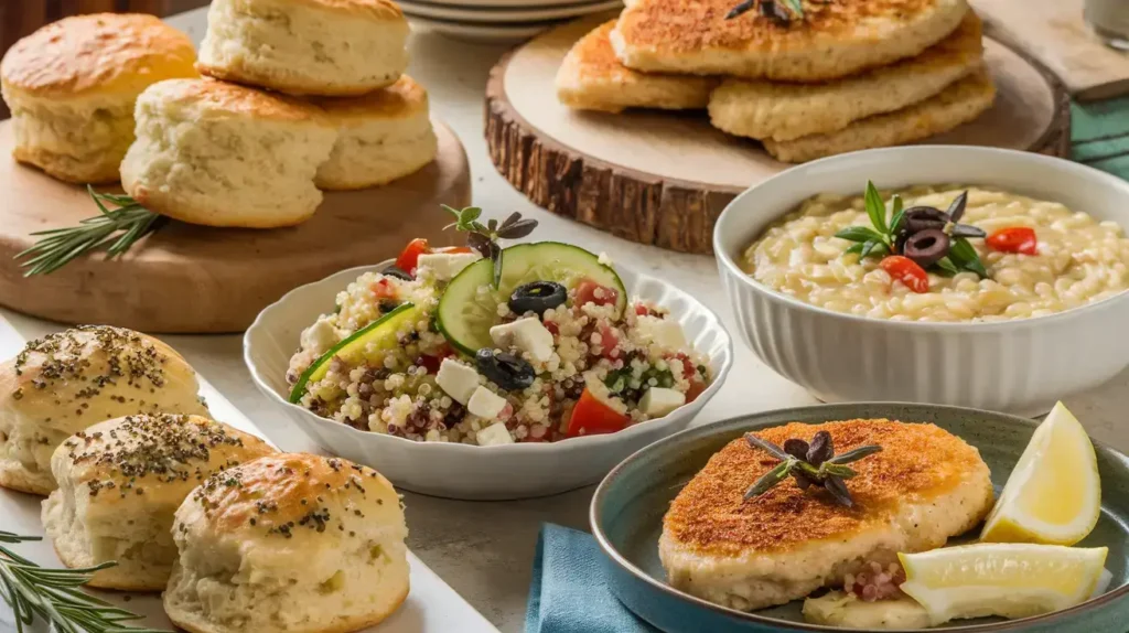 Bread and Grain Sides to Soak Up Flavors of Baked Chicken Cutlets